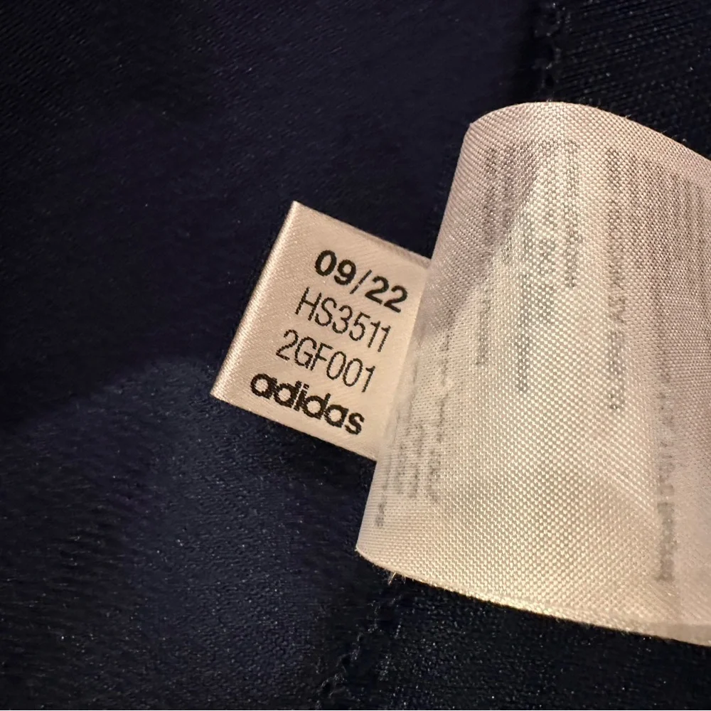 Adidas Blue Slim Fit Track Jacket - Picture 6 of 10